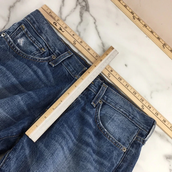 Lucky Brand Sienna Cigarette‎ Jeans Womens 2/26 Medium Distressed Cotton Denim - Picture 12 of 14